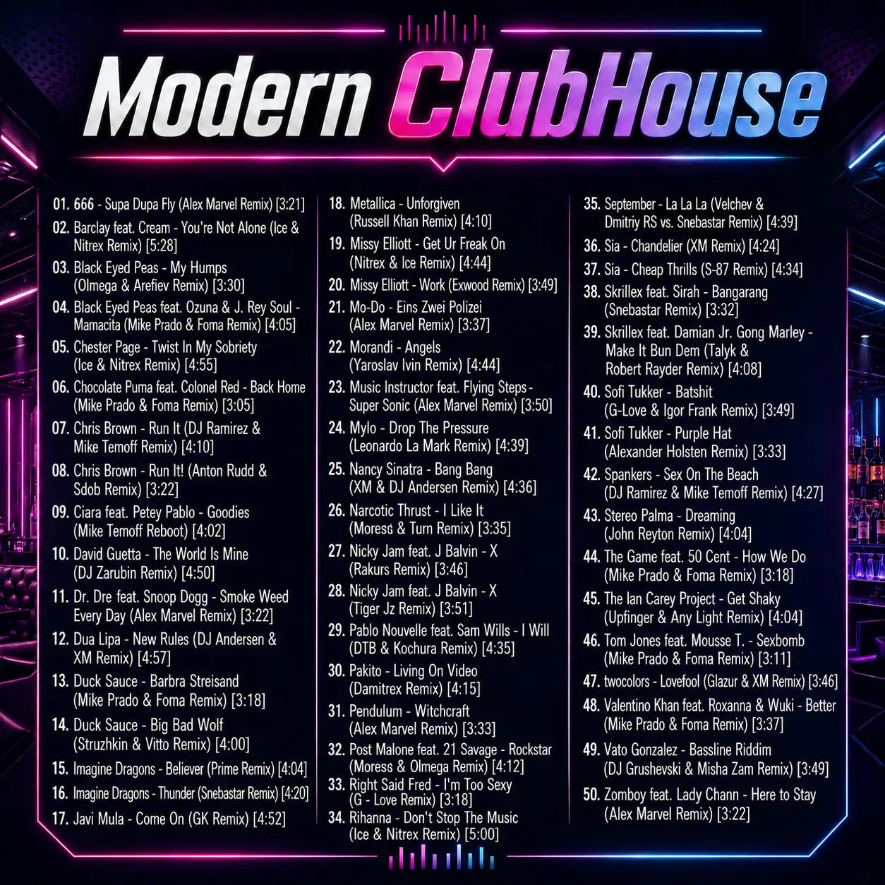 Modern Club House (2020) – MP3 50 เพลง สำหรับดาวน์โหลด