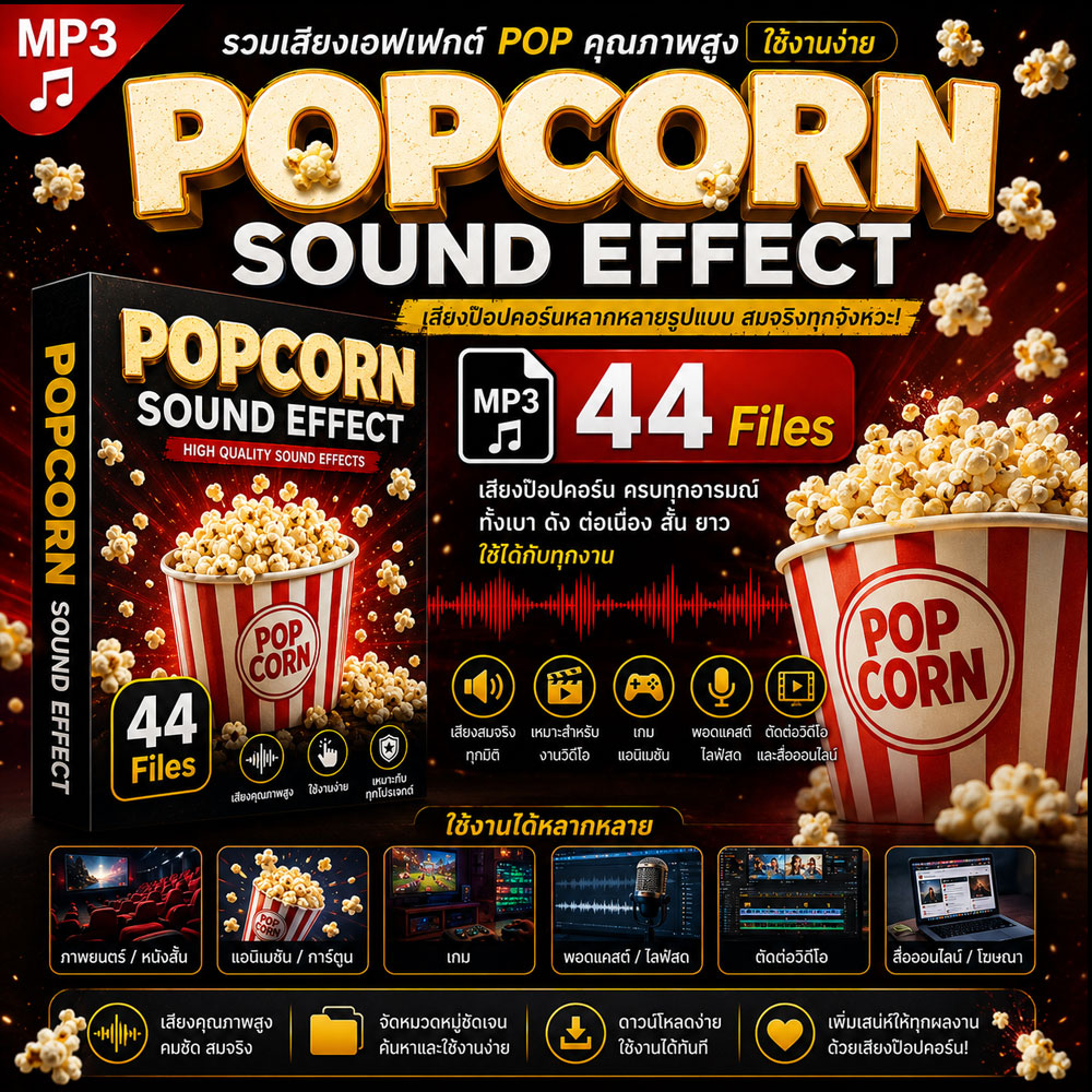 Popcorn Sound Effect